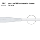 SilverLabel 3m USB-C to Lighting Cable White-3