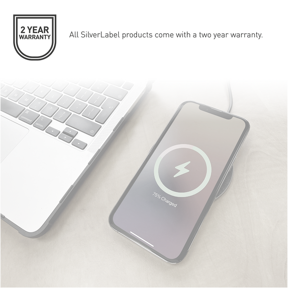 SilverLabel 3m USB-C to Lighting Cable White