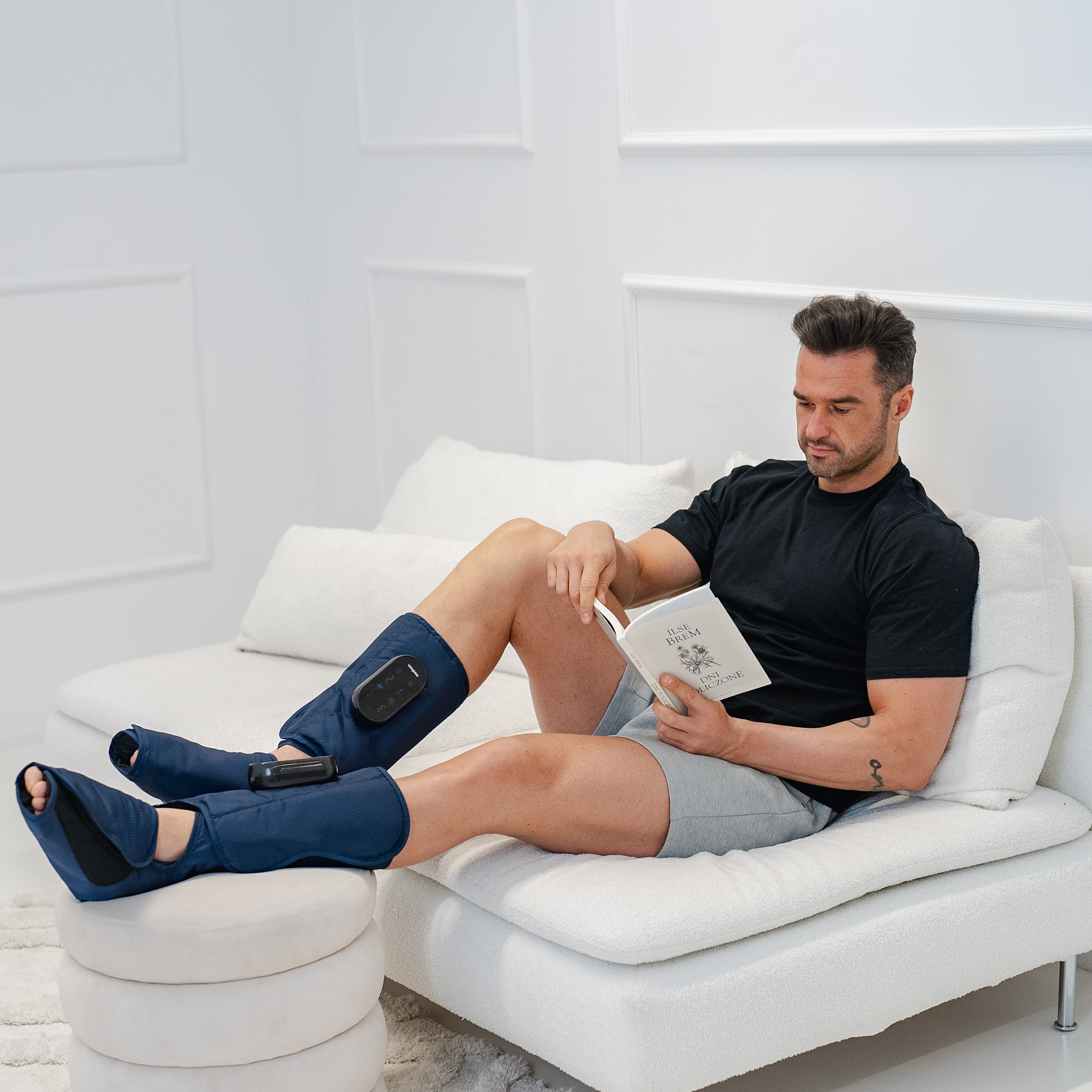 Medivon Misto Lymphatic Massager - Navy - 0