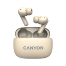 Canyon Headset ANC+ENC OnGo TWS-10 Beige