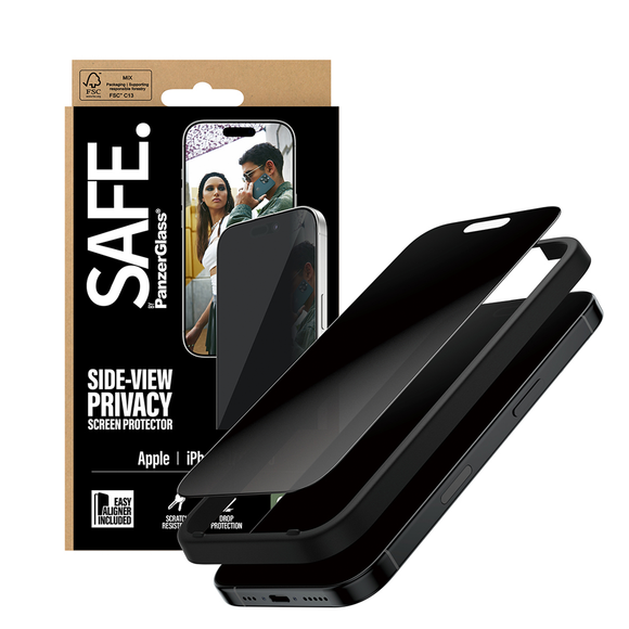 SAFE Privacy Glass for iPhone 17 and 16 Pr
