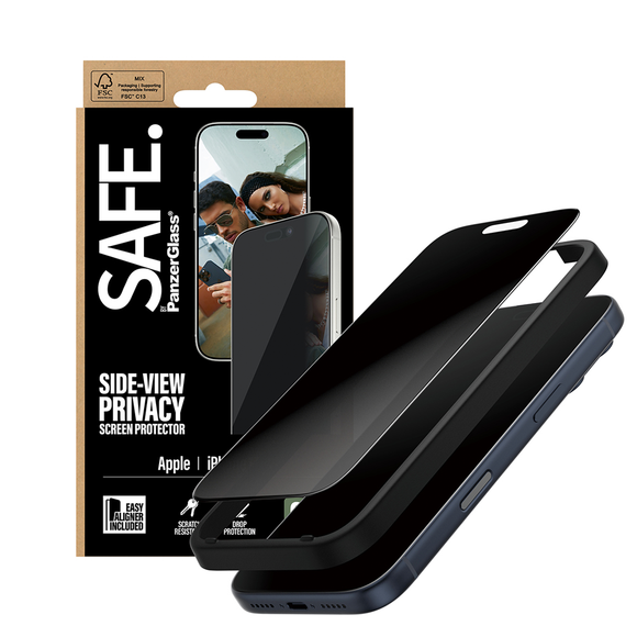 SAFE Privacy Glass for iPhone 17 Pro UWF w/Aligner
