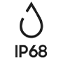 <p>IP68 Dust & Water Resistance </p>