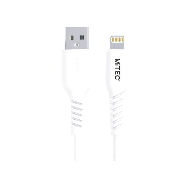 MiTEC USB-A to Lightning Cable 1M - White