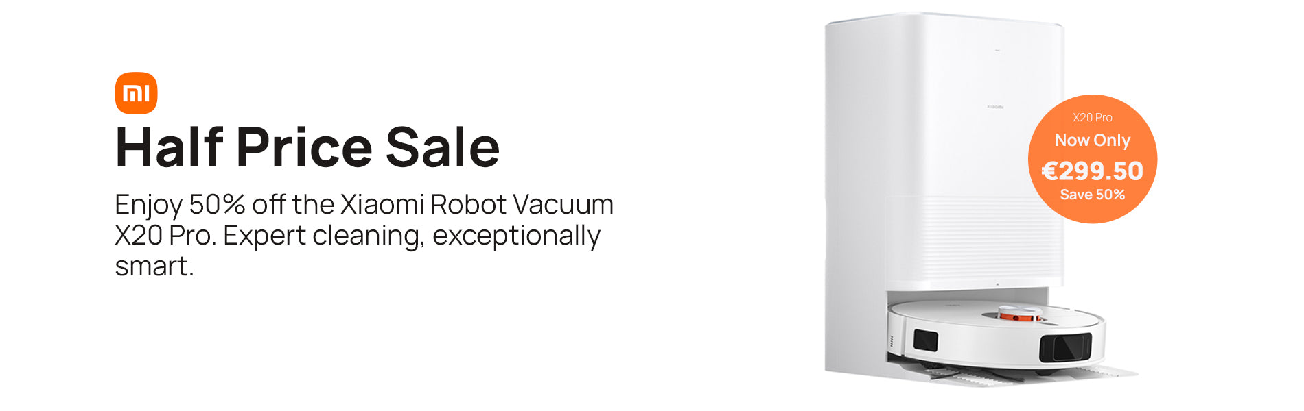 Mint home page banner   xiaomi robot vacuum x20 pro   desktop