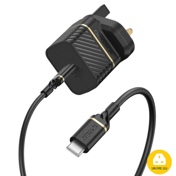 OtterBox 20W USB-C PD UK Power Adapter and Charging Cable