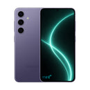 photo of Samsung Galaxy S24 plus violet with mint+ wallpaper