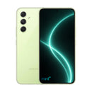 photo of Samsung Galaxy A54 lime with mint+ wallpaper
