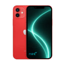 Photo of iPhone 12 red with mint+ wallpaper