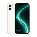 Photo of iPhone 12 white with mint+ wallpaper