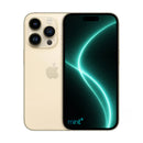 Photo of iPhone 14 pro max gold with mint+ wallpaper