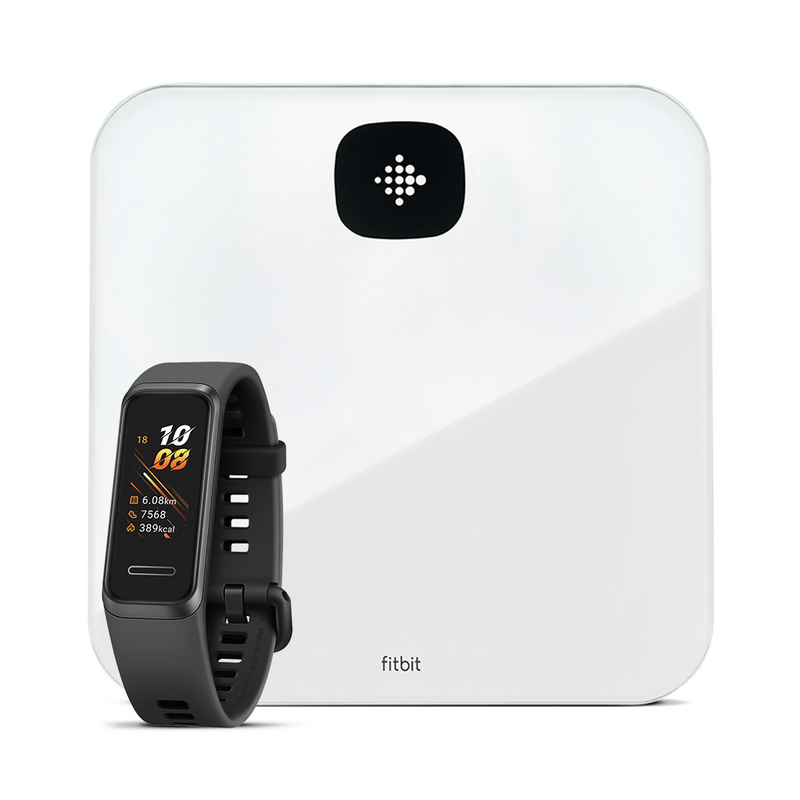 Fitbit Aria Smart Scale & Huawei Band 4 Activity Tracker